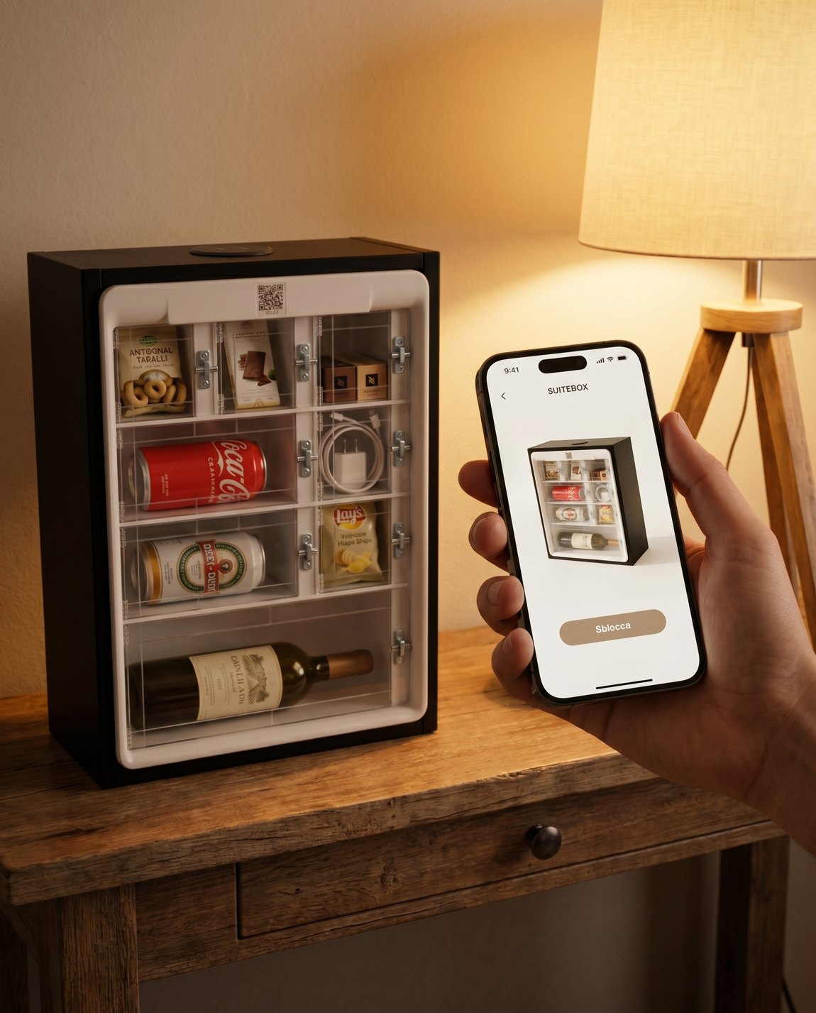 SUITEBOX in uso
